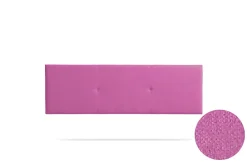 Tête de Lit Tapisée ALMA Aqualine 100x50x5 cm - Fuchsia ->Moonia Discount