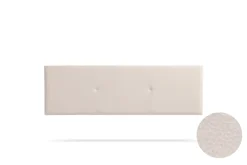 Moonia Tête de Lit Tapisée ALMA Simili cuir 170x50x5 cm - Beige -* Tête De Lit