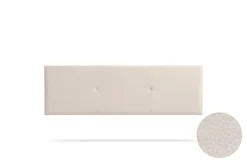 Tête de Lit Tapisée ALMA Simili cuir 145x50x5 cm - Beige ->Moonia Clearance