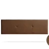 Moonia Tête de Lit Tapisée ALMA Simili cuir 115x50x5 cm - Marron -* Tête De Lit