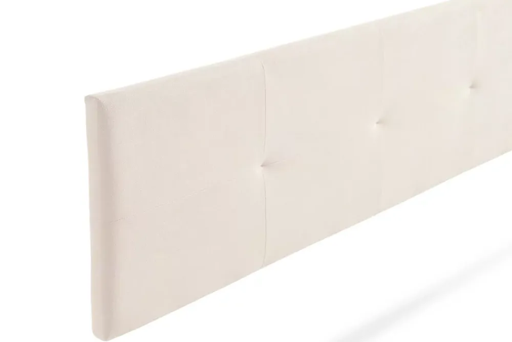Moonia Tête de Lit Tapisée ALTEA Aqualine 90x50x5 cm - Beige -* Tête De Lit