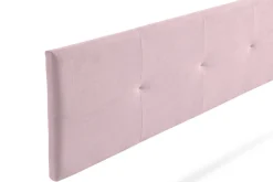 Tête de Lit Tapisée ALTEA Aqualine 145x50x5 cm - Rose Clair -><noscript><img width=