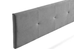 Tête de Lit Tapisée ALTEA Aqualine 170x50x5 cm - Gris Clair -><noscript><img width=