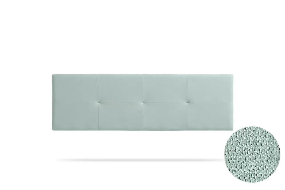 Tête de Lit Tapisée ALTEA Aqualine 160x50x5 cm - Vert Aqua ->Moonia New