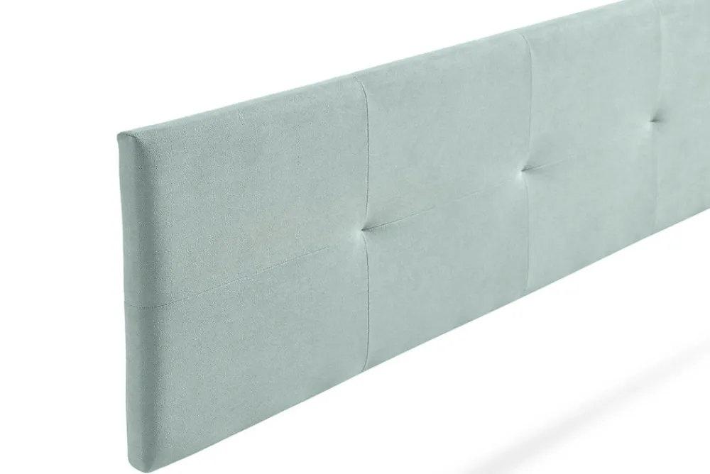 Tête de Lit Tapisée ALTEA Aqualine 160x50x5 cm - Vert Aqua ->Moonia New