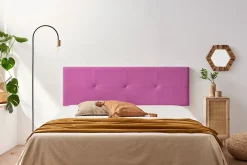 Moonia Tête de Lit Tapisée ALTEA Aqualine 160x50x5 cm - Fuchsia -* Tête De Lit
