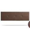 Tête de Lit Tapisée ALTEA Aqualine 115x50x5 cm - Chocolat ->Moonia Clearance