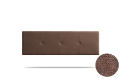 Tête de Lit Tapisée ALTEA Aqualine 115x50x5 cm - Chocolat ->Moonia Clearance