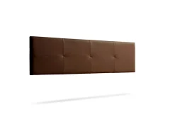 Tête de Lit Tapisée ALTEA Simili cuir 170x50x5 cm - Marron -><noscript><img width=