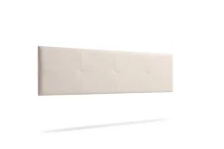 Moonia Tête de Lit Tapisée ALTEA Simili cuir 160x50x5 cm - Beige -* Tête De Lit