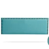 Moonia Tête de Lit Tapisée MODENA Aqualine 145x55x8 cm - Turquoise -* Tête De Lit
