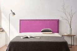 Moonia Tête de Lit Tapisée MODENA Aqualine 100x55x8 cm - Fuchsia -* Tête De Lit