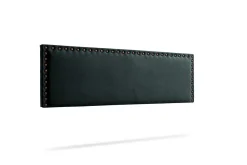 Tête de Lit Tapisée MODENA Aqualine 160x55x8 cm - Noir -><noscript><img width=