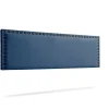 Moonia Tête de Lit Tapisée MODENA Simili cuir 100x55x8 cm - Bleu Foncé -* Tête De Lit
