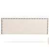 Moonia Tête de Lit Tapisée MODENA Aqualine 145x55x8 cm - Beige -* Tête De Lit