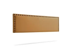 Tête de Lit Tapisée MODENA Simili cuir 130x55x8 cm - Marron Clair -><noscript><img width=