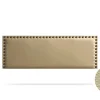 Tête de Lit Tapisée MODENA Simili cuir 115x55x8 cm - Or ->Moonia New
