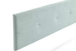 Moonia Tête de Lit Tapisée NAPOLI Aqualine 160x50x5 cm - Vert Aqua -* Tête De Lit