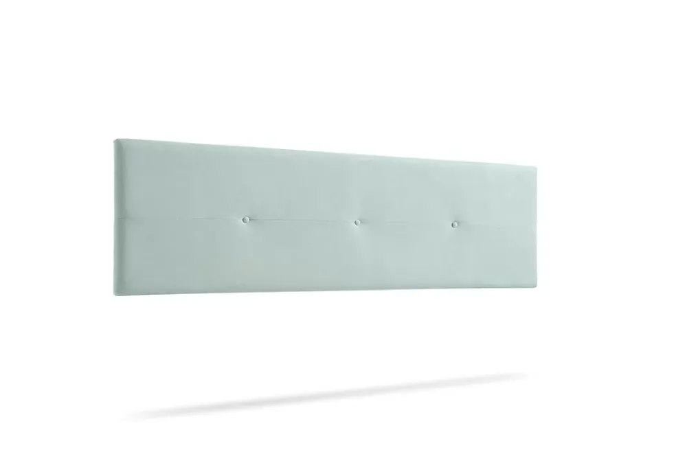 Moonia Tête de Lit Tapisée NAPOLI Aqualine 160x50x5 cm - Vert Aqua -* Tête De Lit