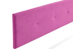 Tête de Lit Tapisée NAPOLI Aqualine 115x50x5 cm - Fuchsia -><noscript><img width=