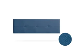 Tête de Lit Tapisée NAPOLI Simili cuir 160x50x5 cm - Bleu Foncé ->Moonia Best