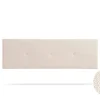 Tête de Lit Tapisée NAPOLI Aqualine 130x50x5 cm - Beige ->Moonia Best