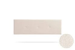 Tête de Lit Tapisée NAPOLI Aqualine 130x50x5 cm - Beige ->Moonia Best