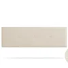 Tête de Lit Tapisée NAPOLI Simili cuir 145x50x5 cm - Blanc Cassé ->Moonia Sale