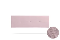 Tête de Lit Tapisée NAPOLI Aqualine 160x50x5 cm - Rose Clair ->Moonia Discount