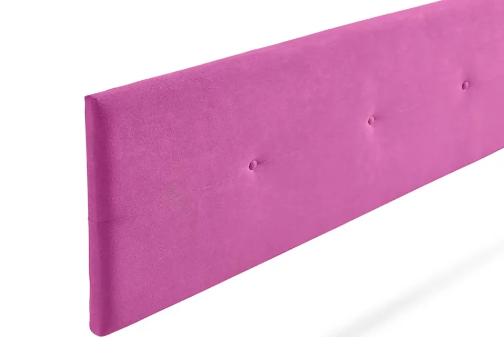 Moonia Tête de Lit Tapisée NAPOLI Aqualine 100x50x5 cm - Fuchsia -* Tête De Lit