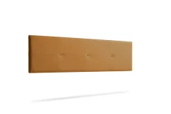 Tête de Lit Tapisée NAPOLI Simili cuir 100x50x5 cm - Marron Clair -><noscript><img width=