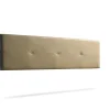 Moonia Tête de Lit Tapisée NAPOLI Simili cuir 100x50x5 cm - Or -* Tête De Lit