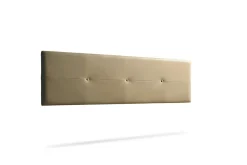 Moonia Tête de Lit Tapisée NAPOLI Simili cuir 100x50x5 cm - Or -* Tête De Lit