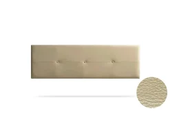 Moonia Tête de Lit Tapisée NAPOLI Simili cuir 100x50x5 cm - Or -* Tête De Lit
