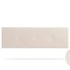 Moonia Tête de Lit Tapisée NAPOLI Aqualine 170x50x5 cm - Beige -* Tête De Lit