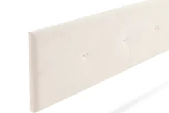 Moonia Tête de Lit Tapisée NAPOLI Aqualine 170x50x5 cm - Beige -* Tête De Lit