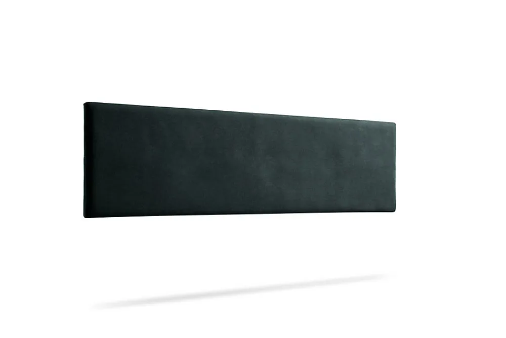 Tête de Lit Tapisée NOVA Aqualine 115x50x5 cm - Noir ->Moonia New
