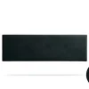 Tête de Lit Tapisée NOVA Aqualine 100x50x5 cm - Noir ->Moonia Discount