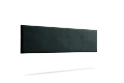 Tête de Lit Tapisée NOVA Aqualine 100x50x5 cm - Noir -><noscript><img width=
