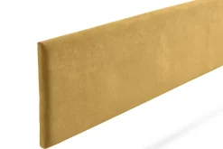Moonia Tête de Lit Tapisée NOVA Aqualine 160x50x5 cm - Moutarde -* Tête De Lit