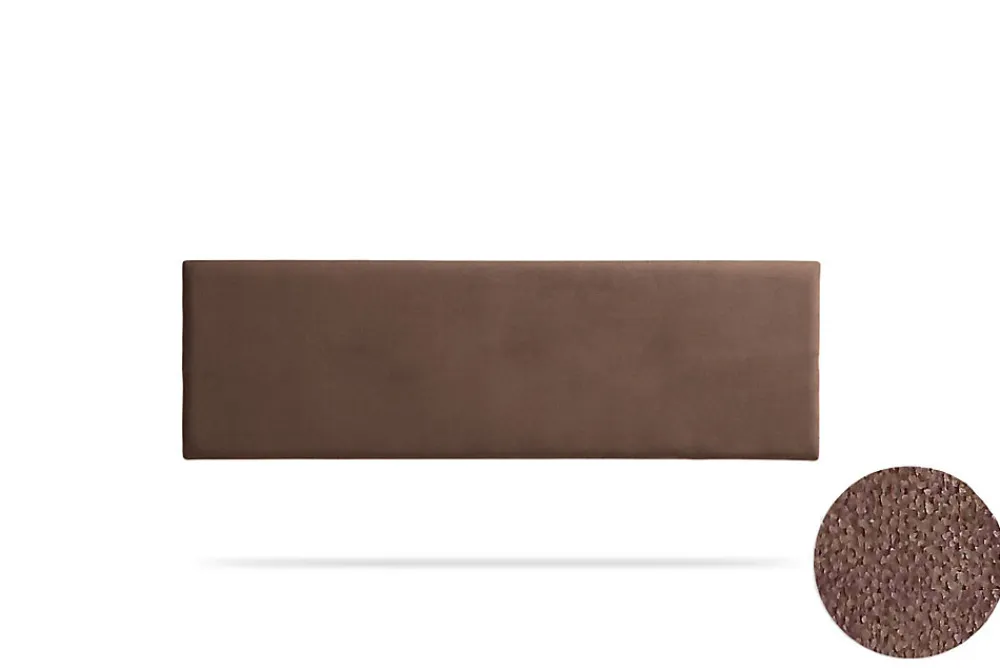 Tête de Lit Tapisée NOVA Aqualine 170x50x5 cm - Chocolat ->Moonia Hot
