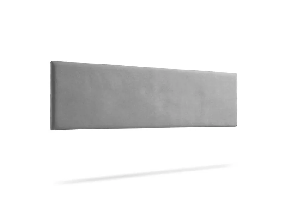 Tête de Lit Tapisée NOVA Aqualine 90x50x5 cm - Gris Clair ->Moonia Clearance