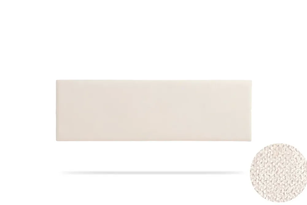 Moonia Tête de Lit Tapisée NOVA Aqualine 100x50x5 cm - Beige -* Tête De Lit
