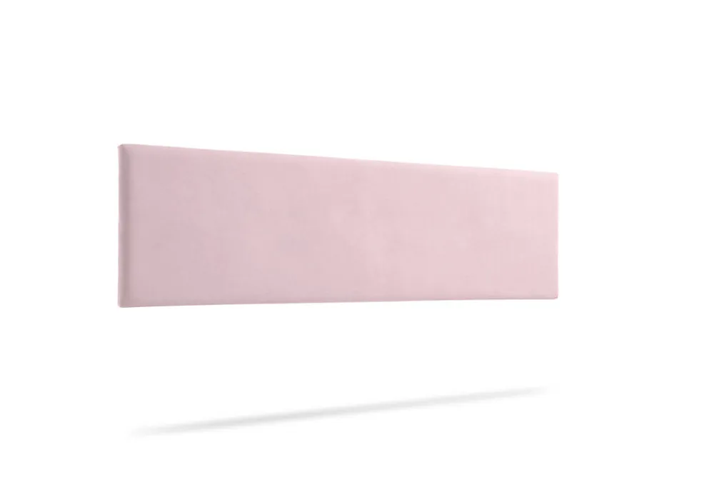 Tête de Lit Tapisée NOVA Aqualine 130x50x5 cm - Rose Clair ->Moonia Discount