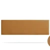 Tête de Lit Tapisée NOVA Simili cuir 145x50x5 cm - Marron Clair ->Moonia