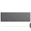 Tête de Lit Tapisée NOVA Simili cuir 115x50x5 cm - Gris Foncé ->Moonia New