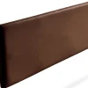 Moonia Tête de Lit Tapisée NOVA Simili cuir 145x50x5 cm - Marron -* Tête De Lit