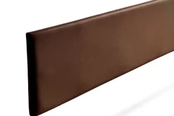 Moonia Tête de Lit Tapisée NOVA Simili cuir 145x50x5 cm - Marron -* Tête De Lit