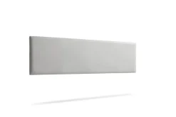 Moonia Tête de Lit Tapisée NOVA Simili cuir 170x50x5 cm - Gris Clair -* Tête De Lit