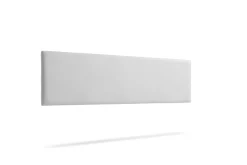 Moonia Tête de Lit Tapisée NOVA Simili cuir 115x50x5 cm - Blanc -* Tête De Lit